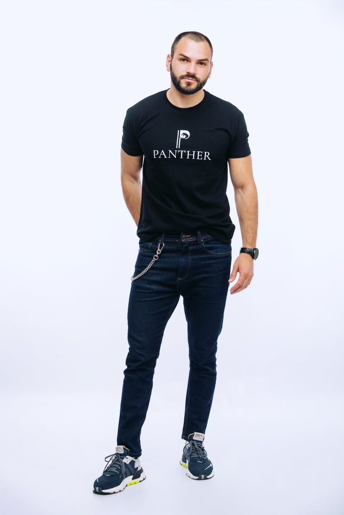Tricou Negru Panther